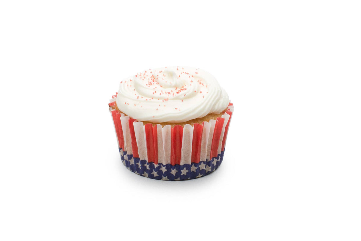 Fox Run PatrioticCupcake Liners, 50 Count, 3" x 3"