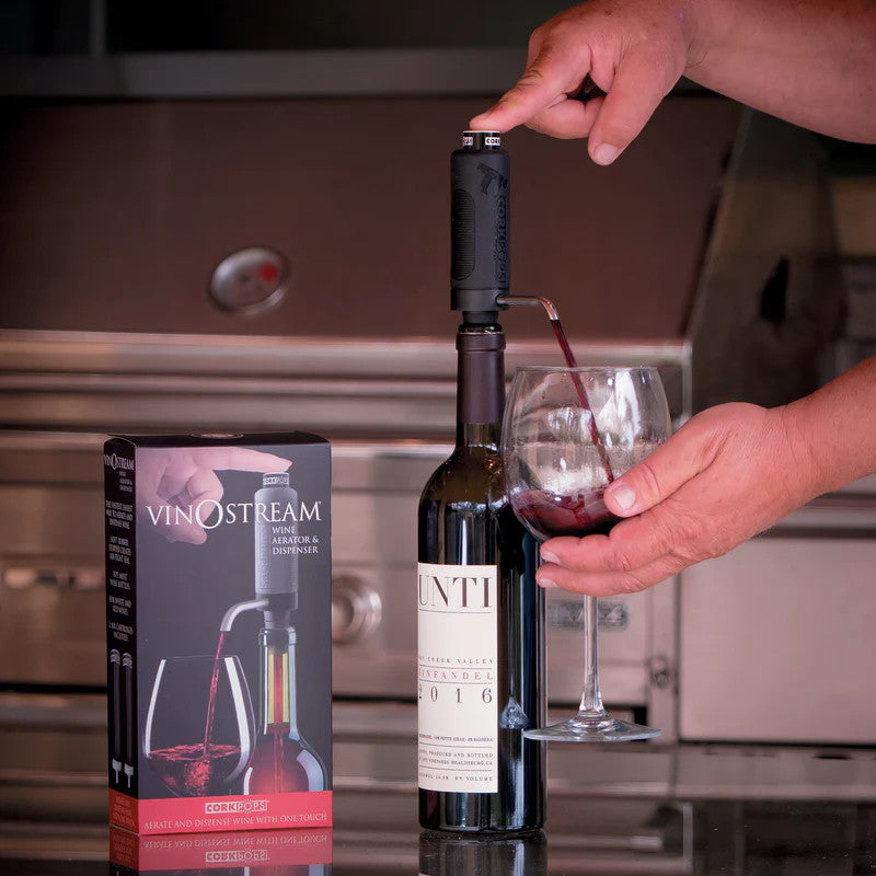VinOstream On Bottle