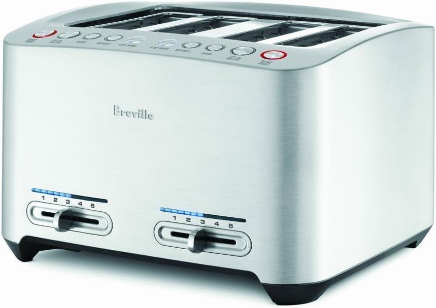 Die Cast 4 Slice Smart Toaster