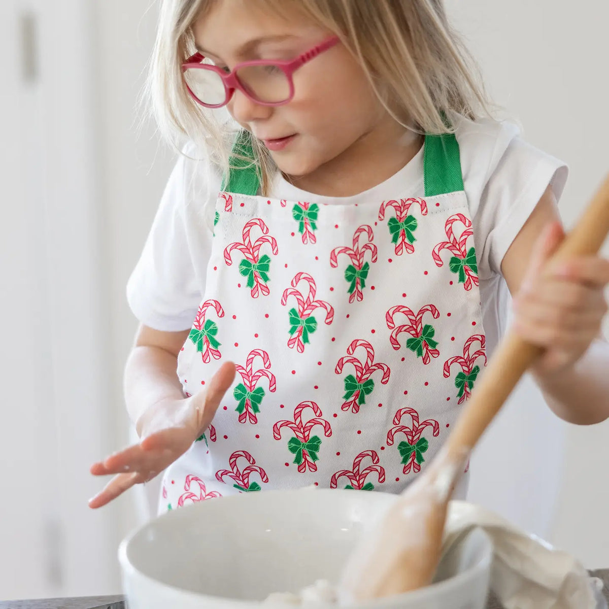 Apron Kids Candy Cane