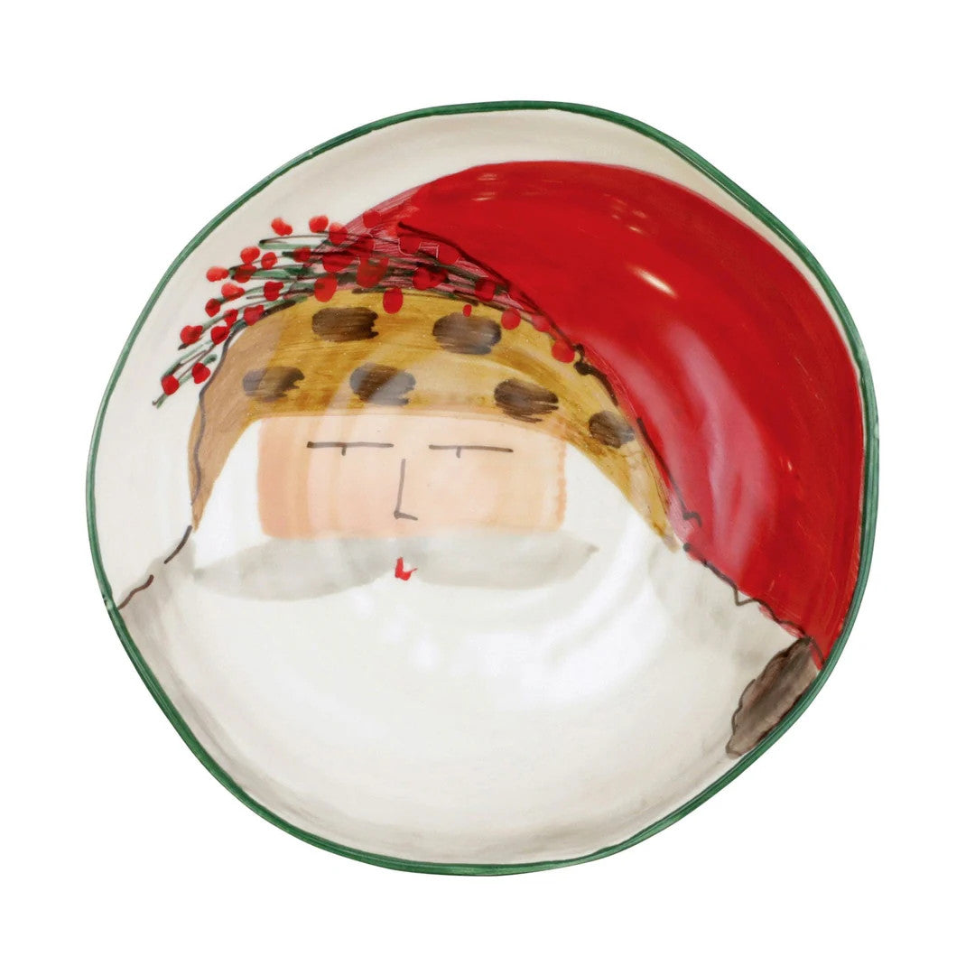 Old St. Nick Pasta Bowl - Animal Hat