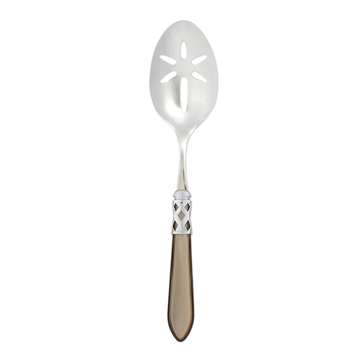 Aladdin Brilliant Taupe Slotted Serving Spoon