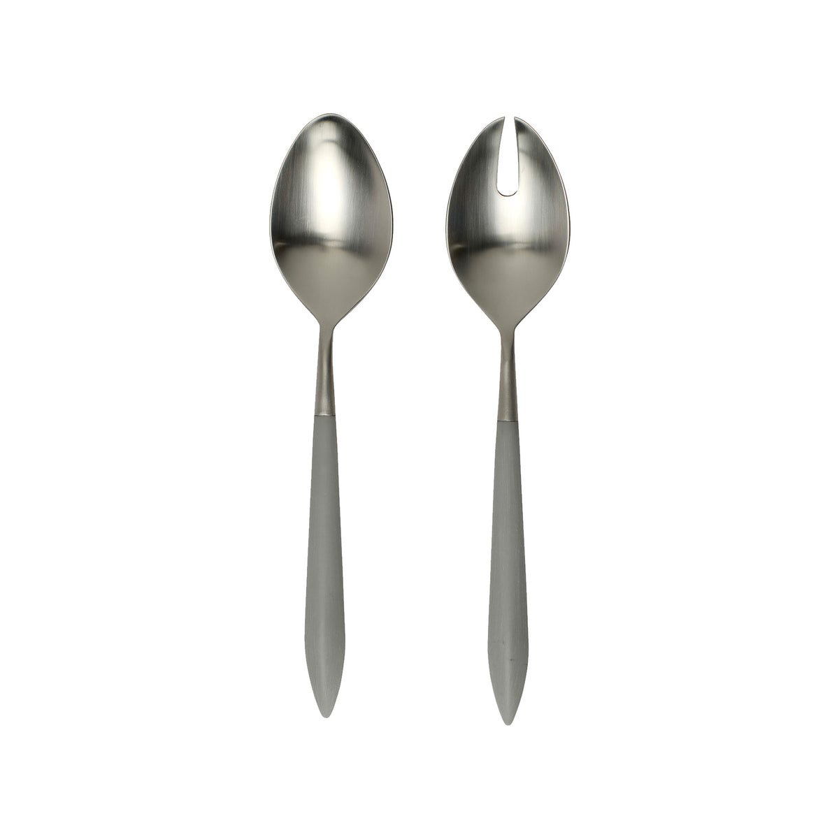 Ares Argento & Light Gray Salad Serving Set
