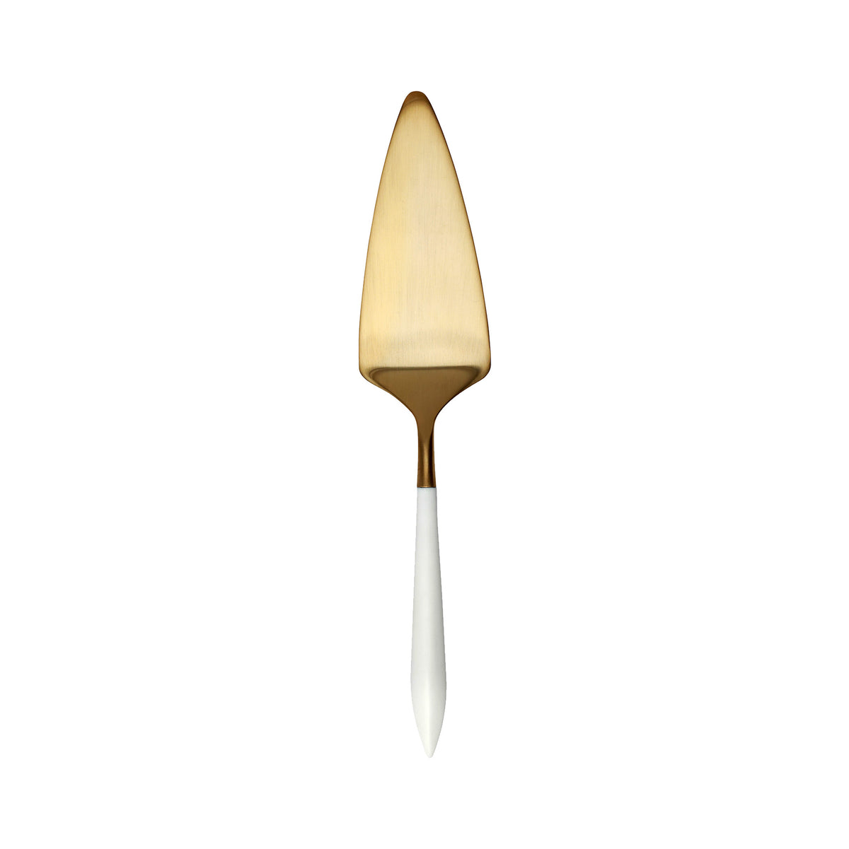 Ares Oro & White Pastry Server