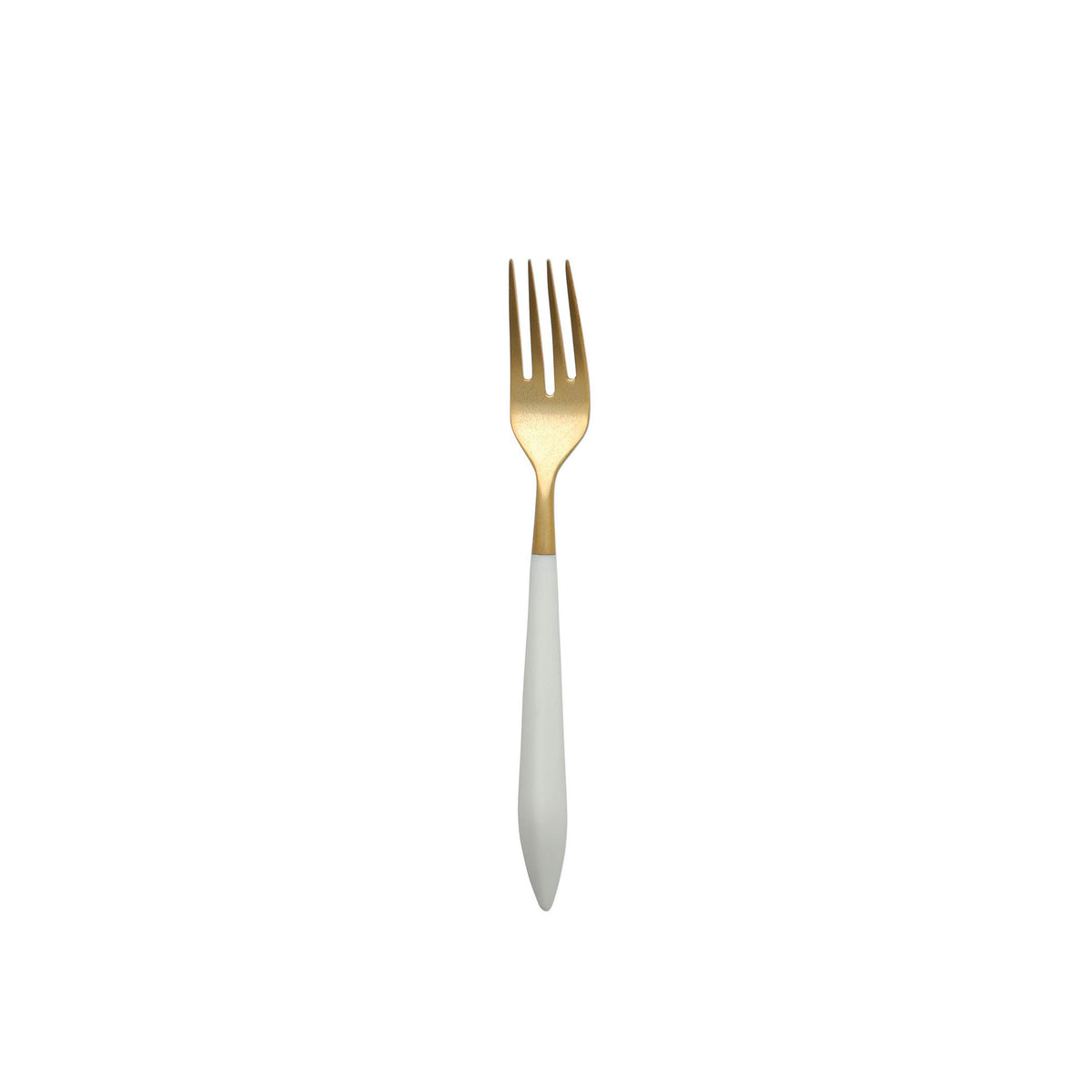 Ares Oro & White Salad Fork
