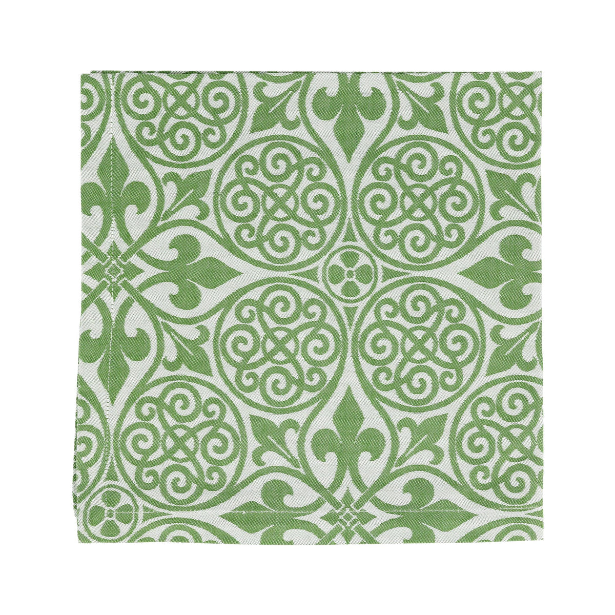 Damask Green Napkins - Set of 4