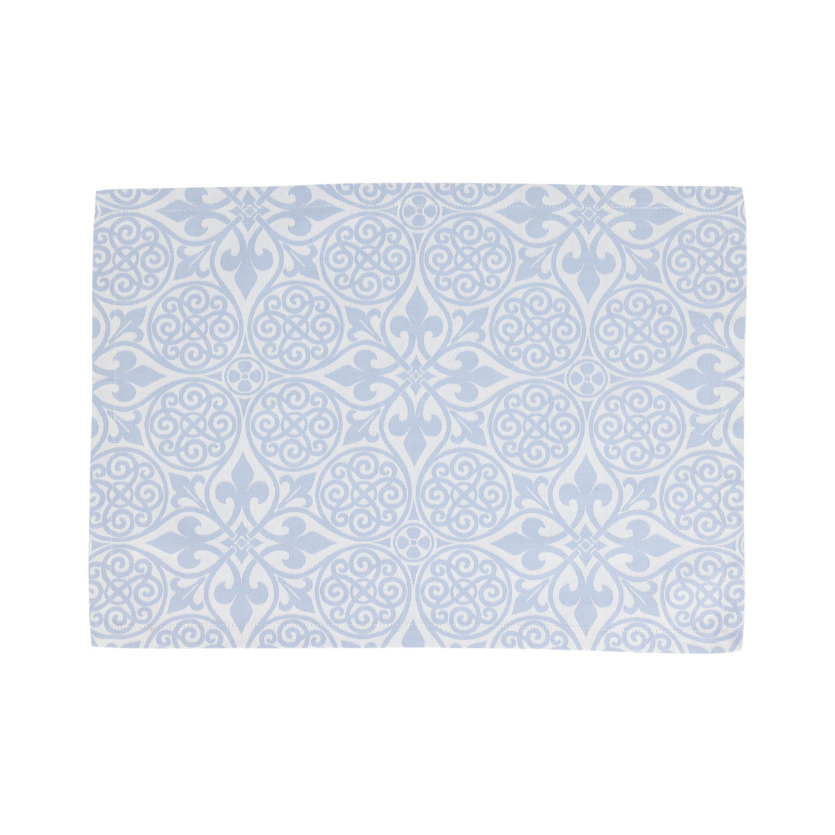 Damask Blue Placemats - Set of 4