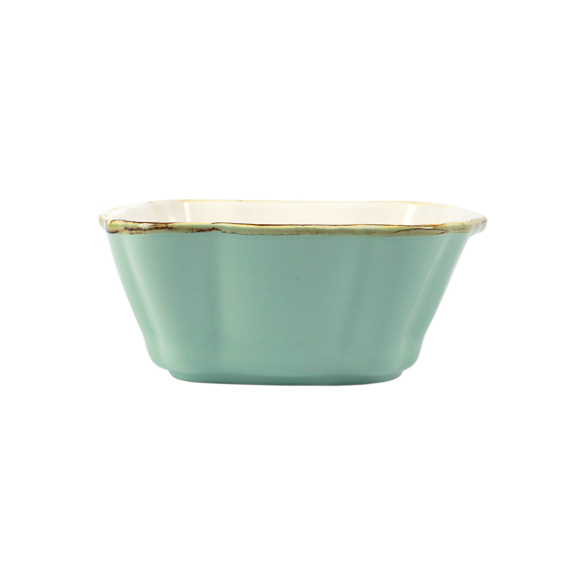 Italian Bakers Aqua Small Square Baker