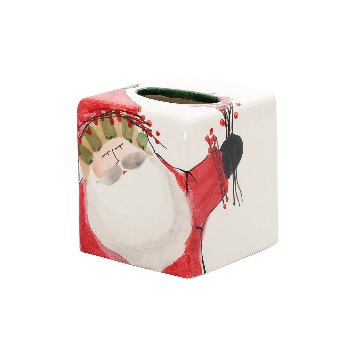 Old St. Nick Tissue Box