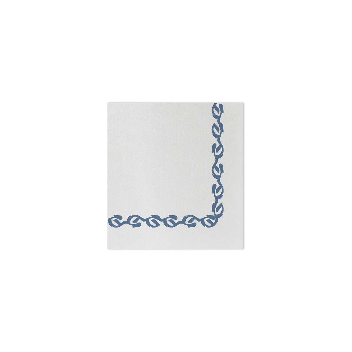 Papersoft Napkins Florentine Blue Cocktail Napkins (Pack of 20)