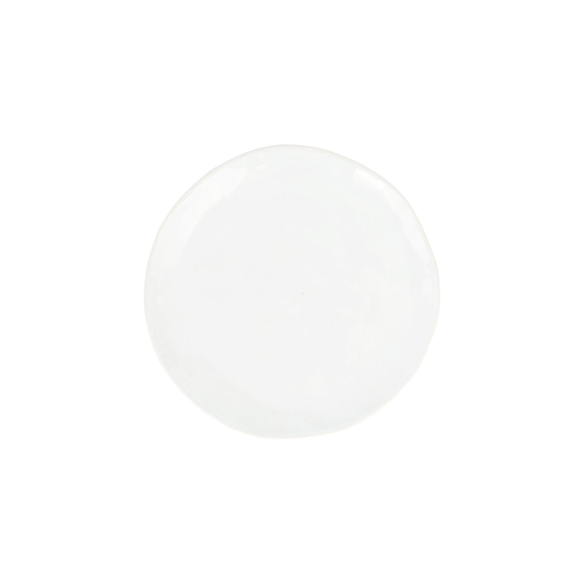 Aria White Cocktail Plate