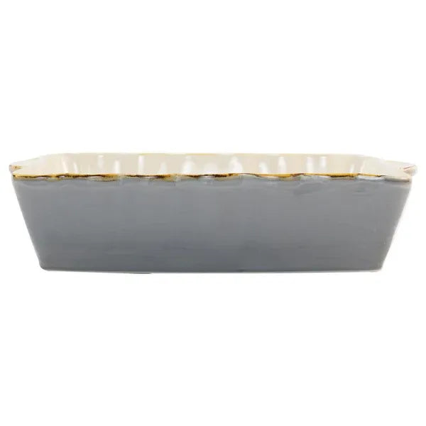Italian Bakers Green Large Rectangular Baker