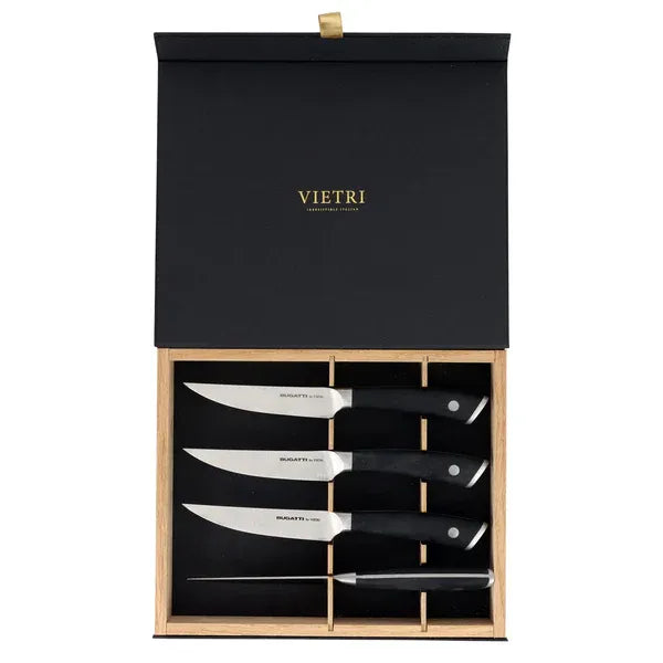 Coltelli Black Steak Knives - Set of 4