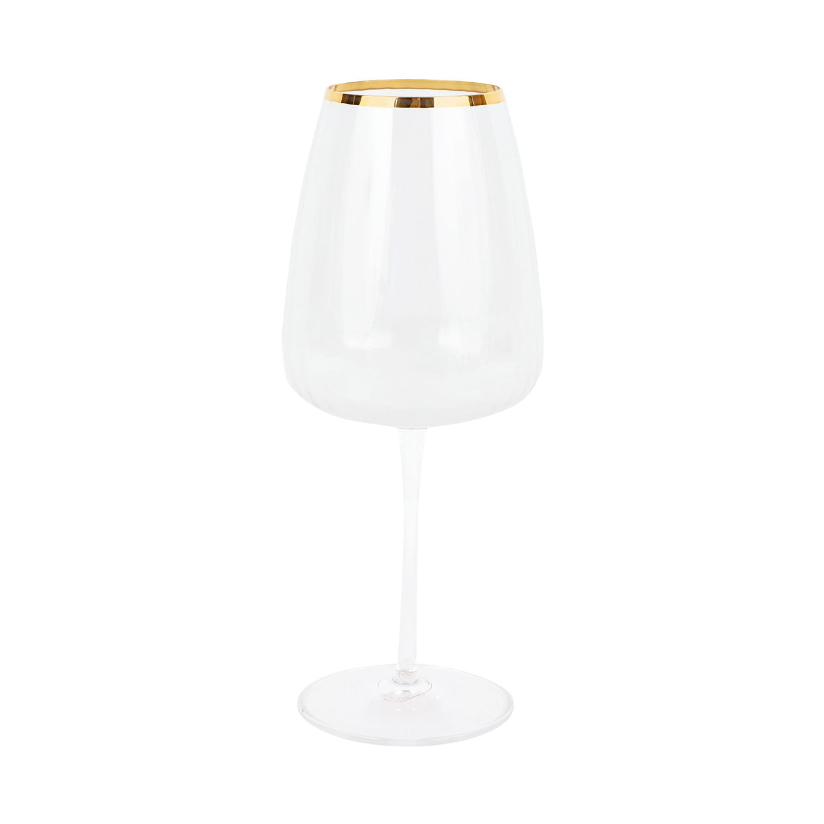 Francesca Gold Water Glass