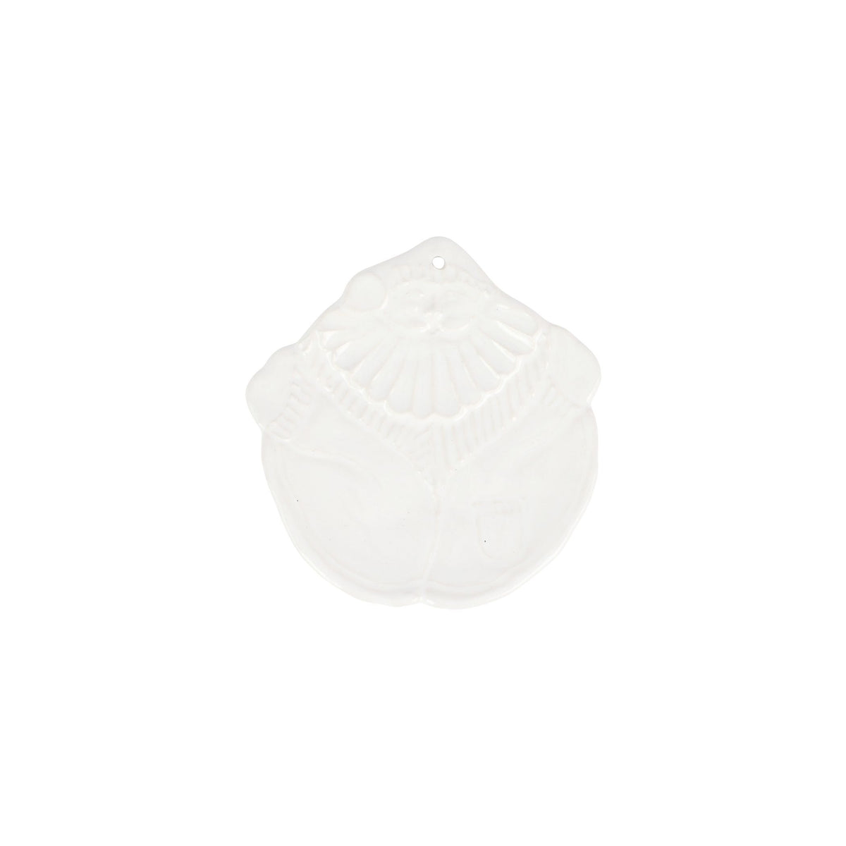 Pietra Natale Figural Santa Ornament