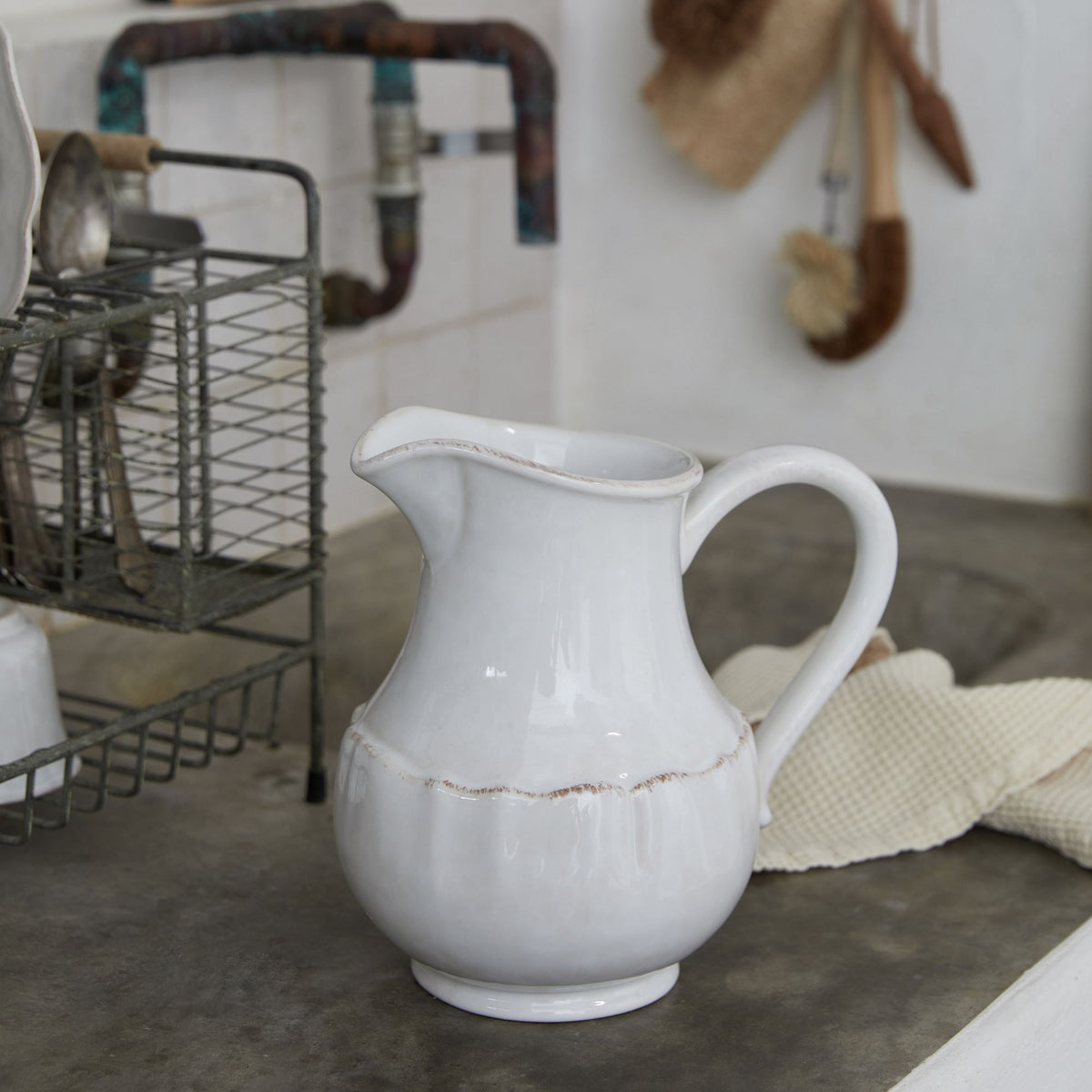 Impressions Large Pitcher (65 oz) White