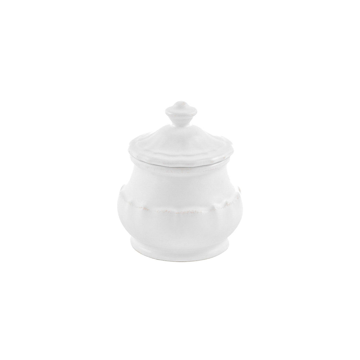 Impressions White Sugar Bowl