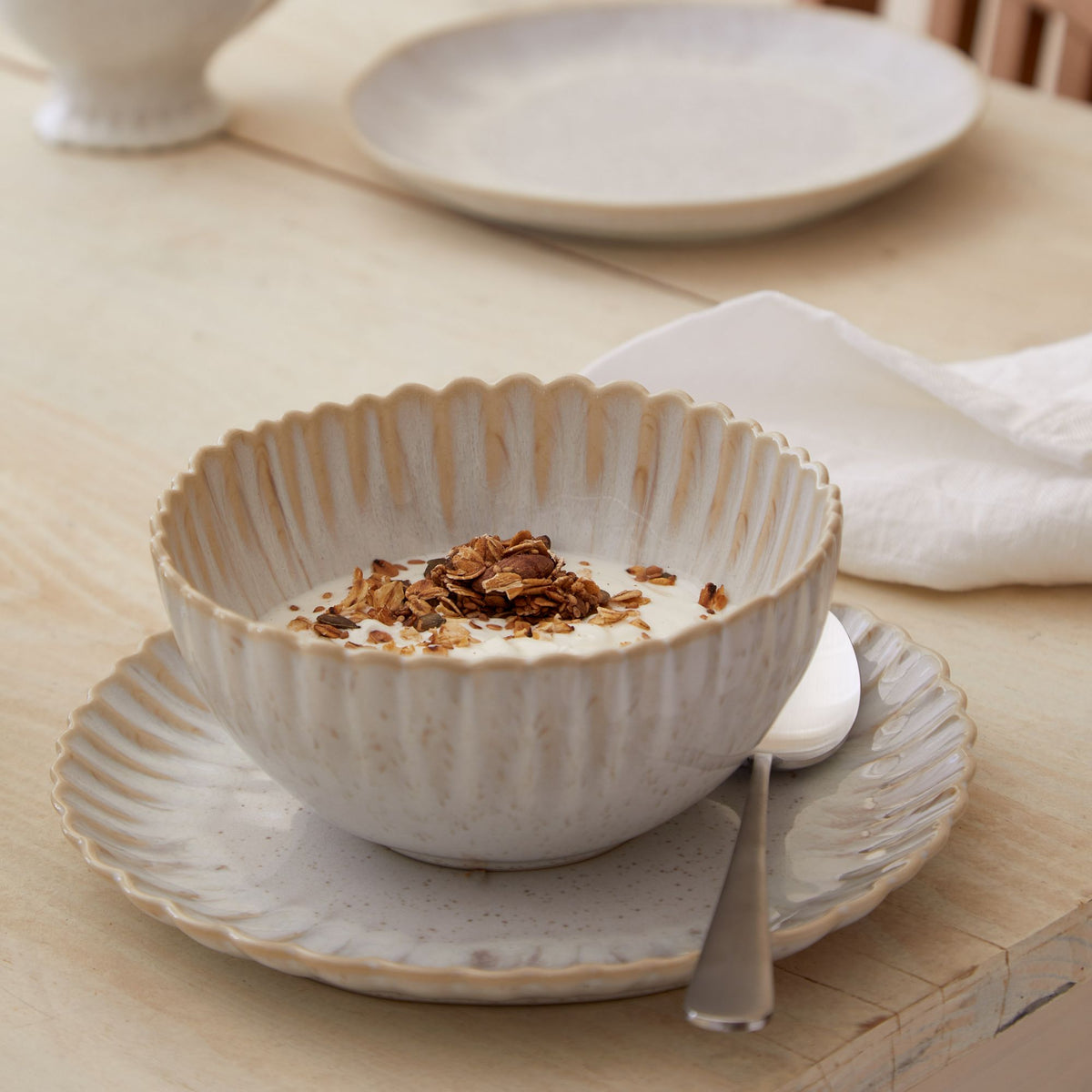 Soup / Cereal Bowl Mallorca by Casafina Sand Beige