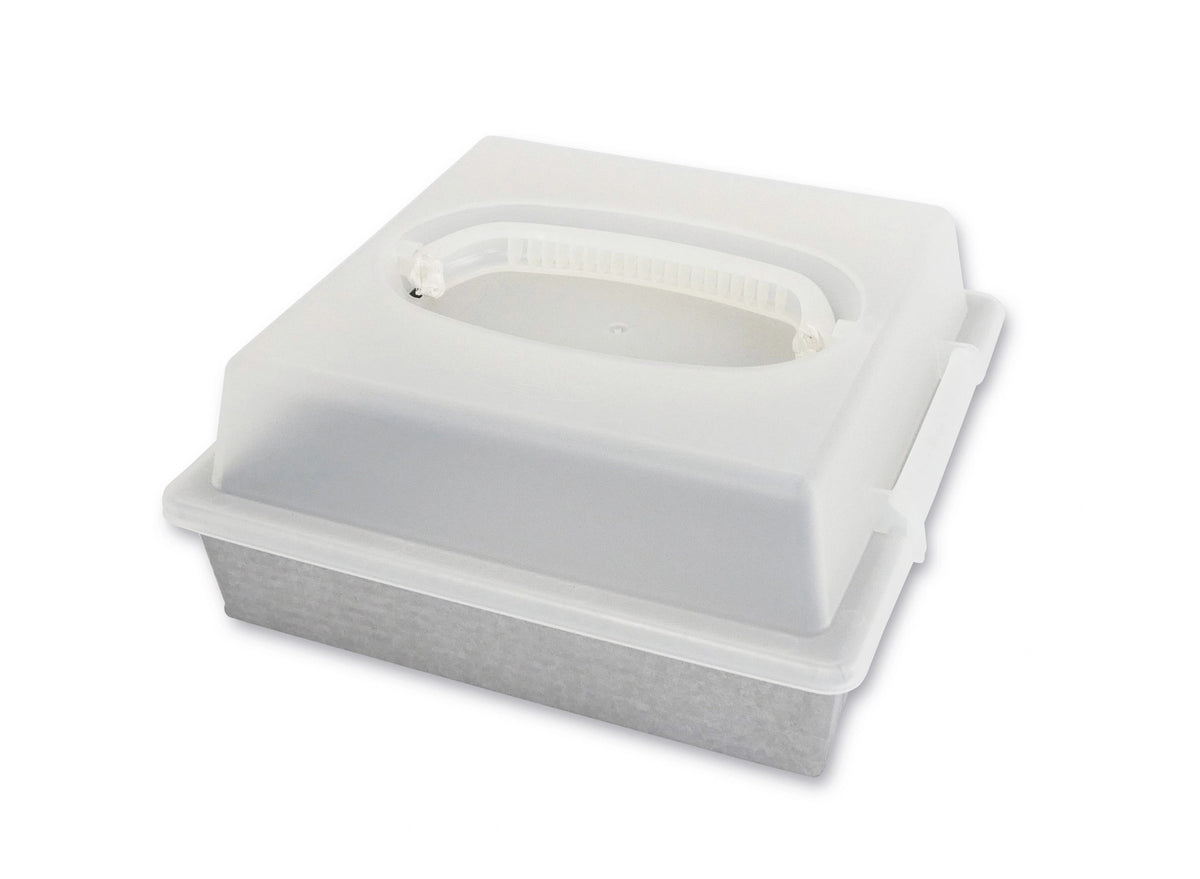 9 Inch Square Cake Pan & Lid Set