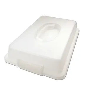 Seamless Rectangular Cake Pan & Lid Set