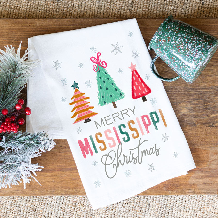 Traditional HHI Christmas Towel