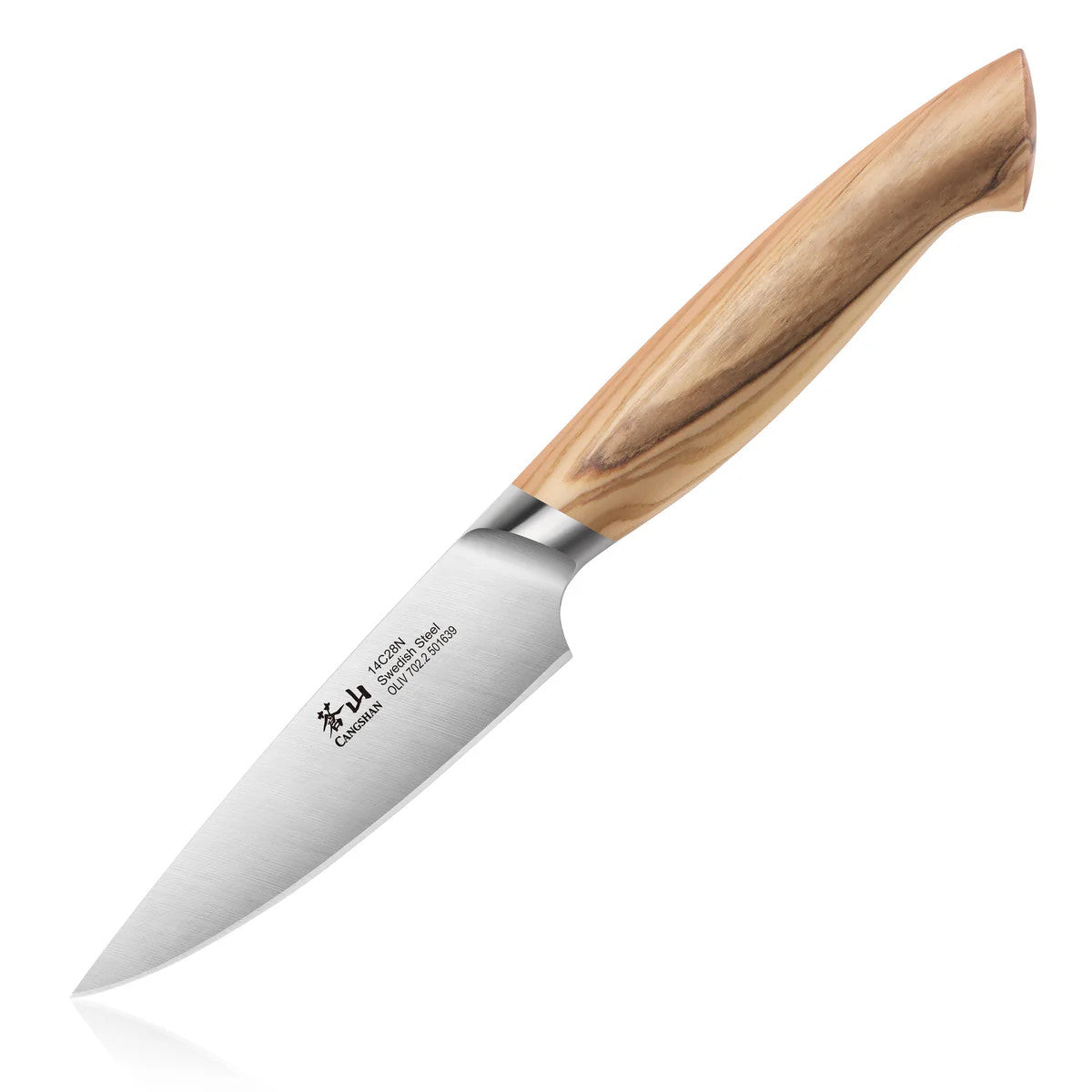 OLIV Series 3.5-Inch Paring Knife, Forged Swedish Steel