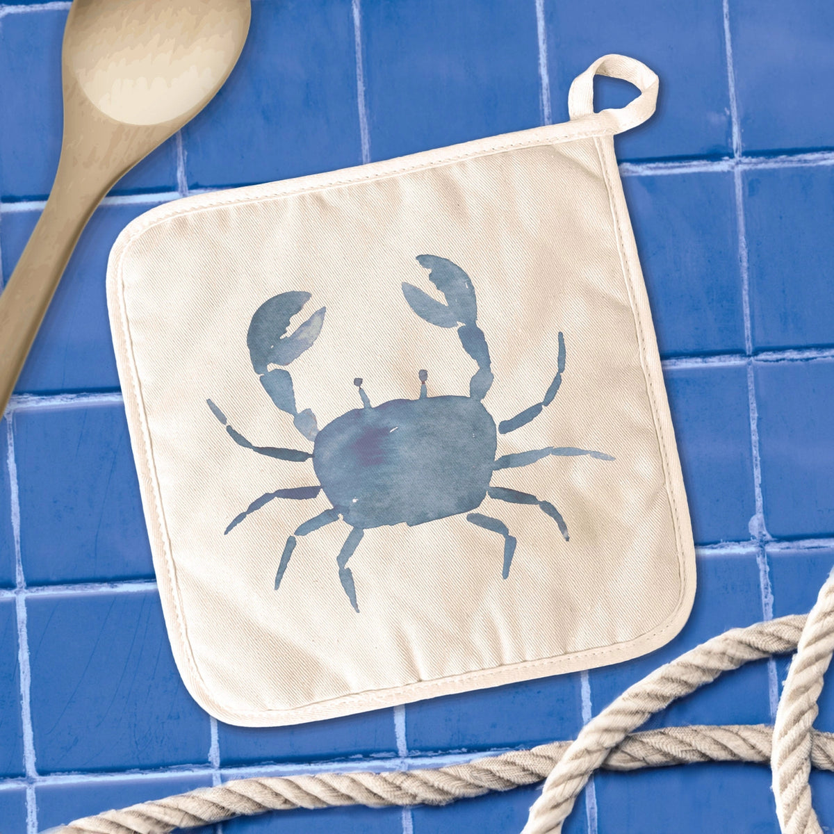 Blue Crab -  Cotton Pot Holder