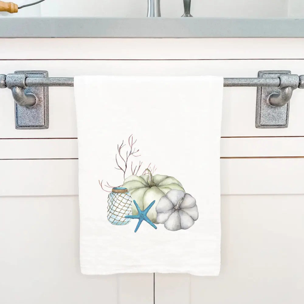 Coastal Pumpkins - Cotton Tea Towel