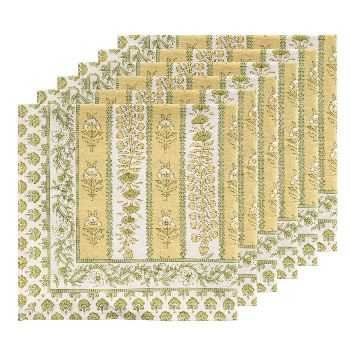 Avignon Napkins Pistacheo, Set of 6