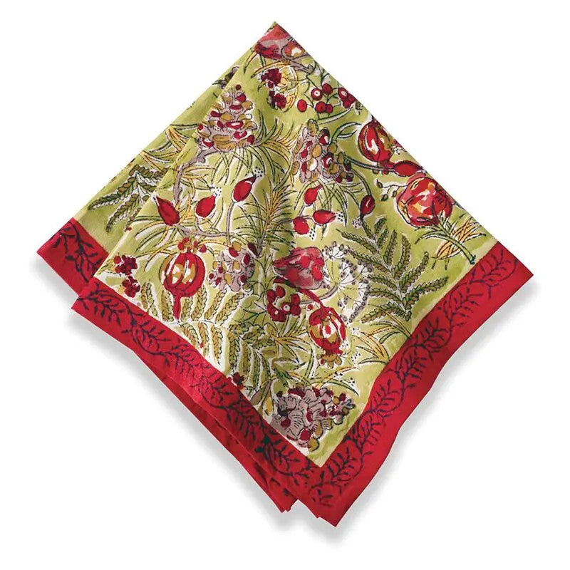 Garden Red/Green Napkins - Set of 6