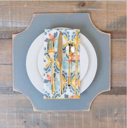 Everyday Elegant Placemats, Wooden, Set of 4