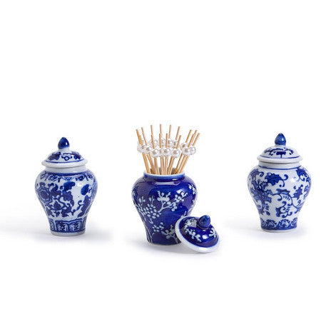 Mini Ginger Jar With 20 Picks