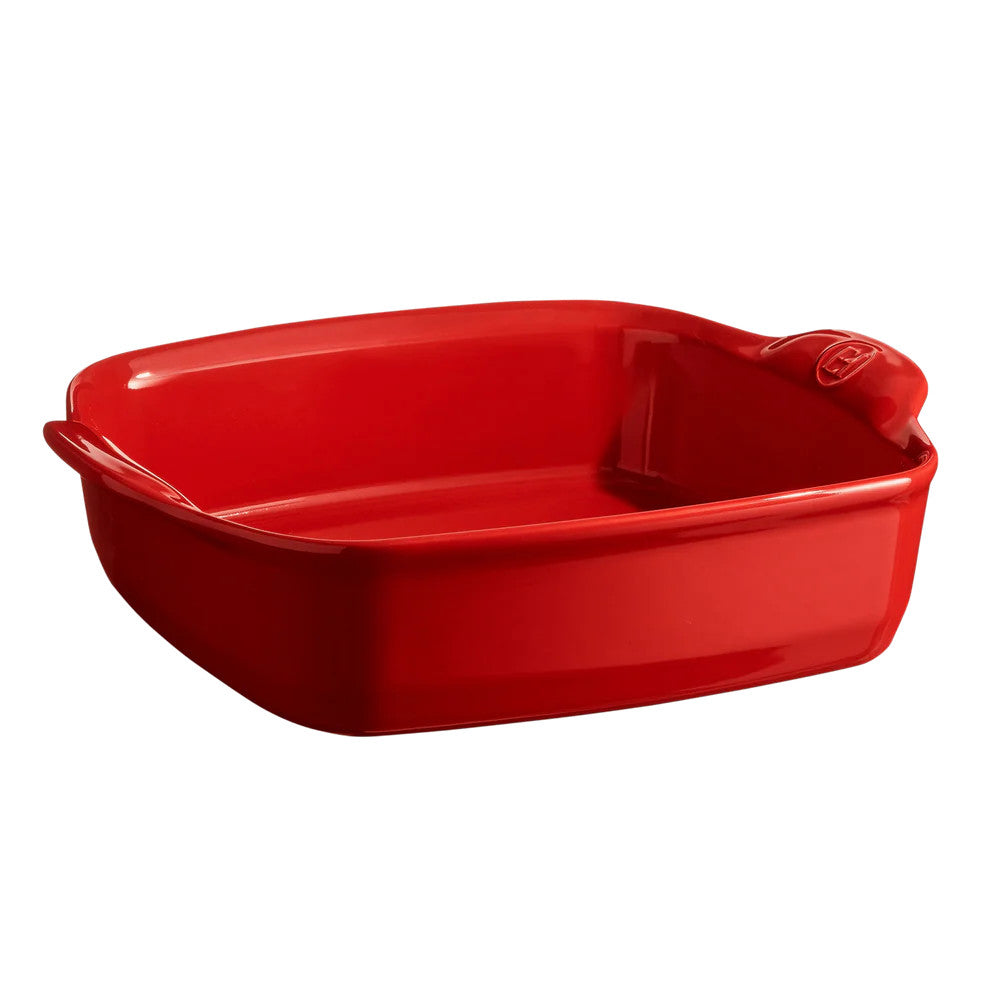Burgundy Square Baking Dish The Right Dish  - 11 x 9 x 3 in / 2.2 qt