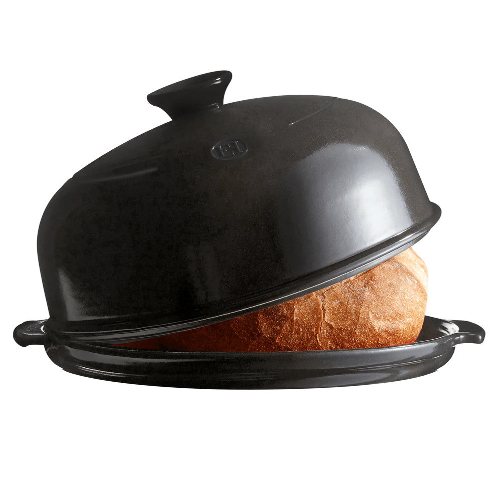 Charcoal Bread Cloche - 13.2" X 11.2" X 7" / 4.75