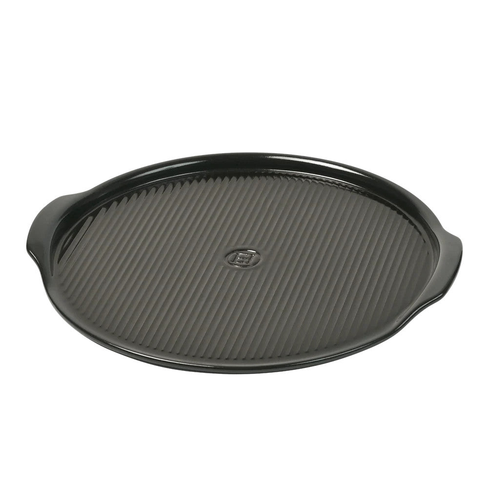 Charcoal Pizza Stone - Ridged - 14.5"