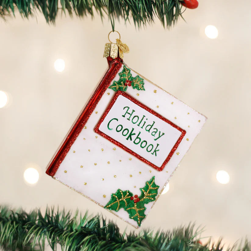 Christmas Cookbook Ornament