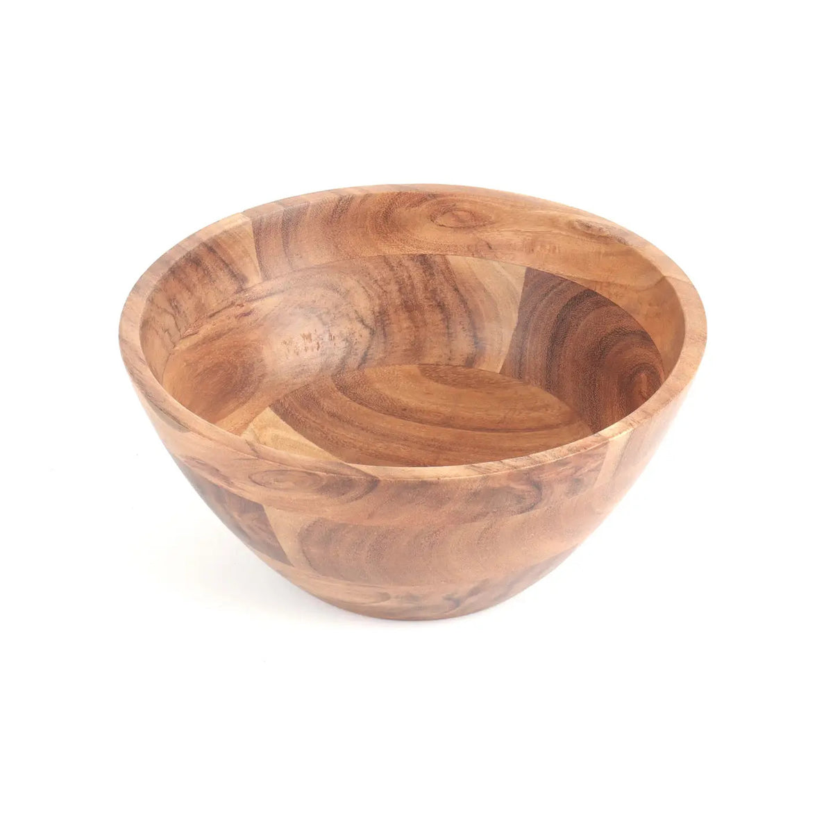 8" Acacia Wooden Bowl