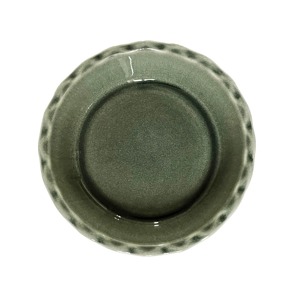 Green / Ivory 175th Anniversary Pie Dish