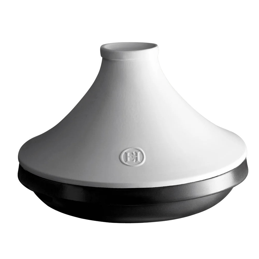 SlateTagine with White  Lid - 2 qt