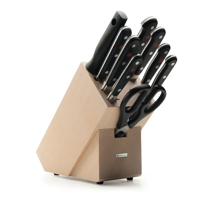 Classic 10-Piece Knife Block Set (Beech)