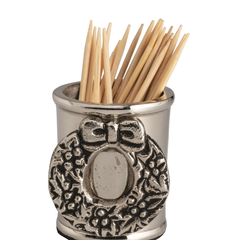 Wreath Christmas Toothpick Holder