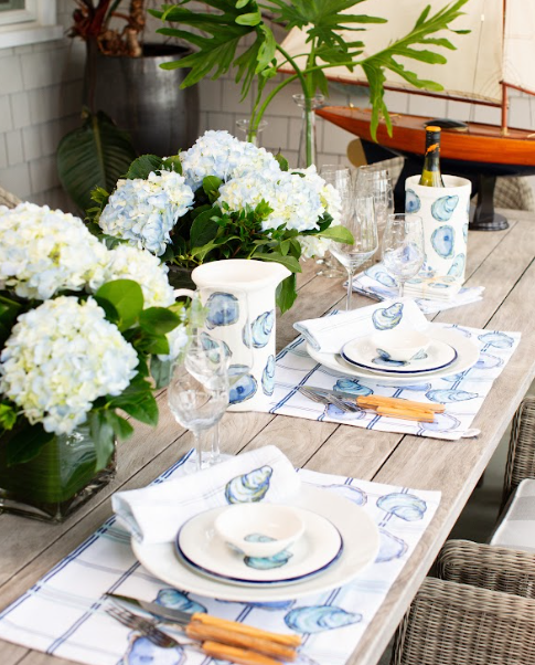 Oyster 4 Piece Napkin Set ***
