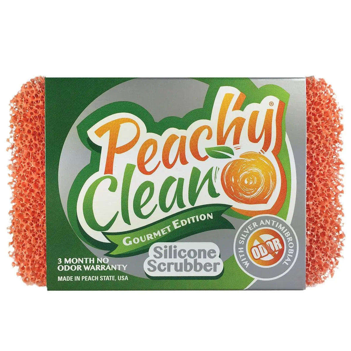 Peachy Clean Silicone Scrubber