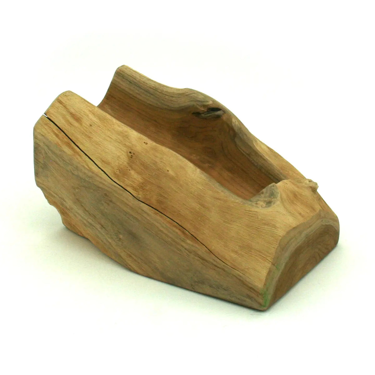 Teak Wine Bottle Holder Large