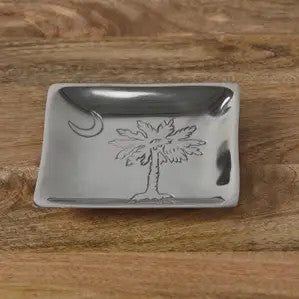 6" Palm Tree & Moon Plate