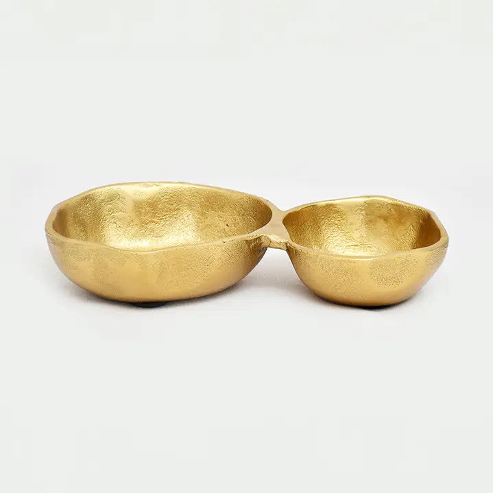 Alum Gold Two Section Bowl