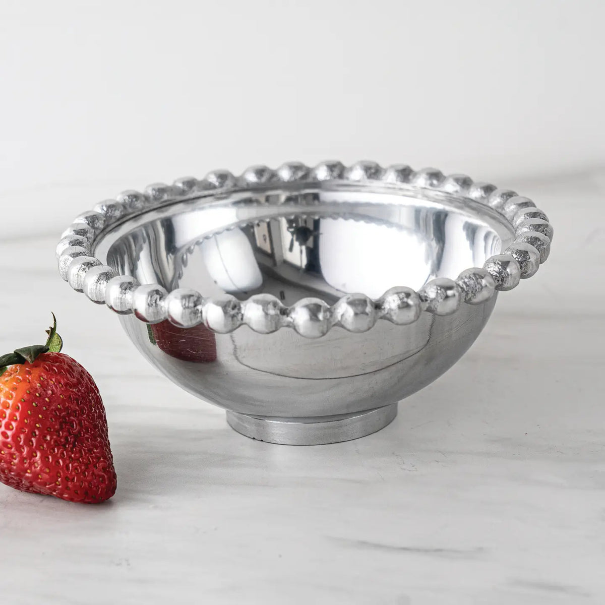 Beaded Edge Round Bowl Small