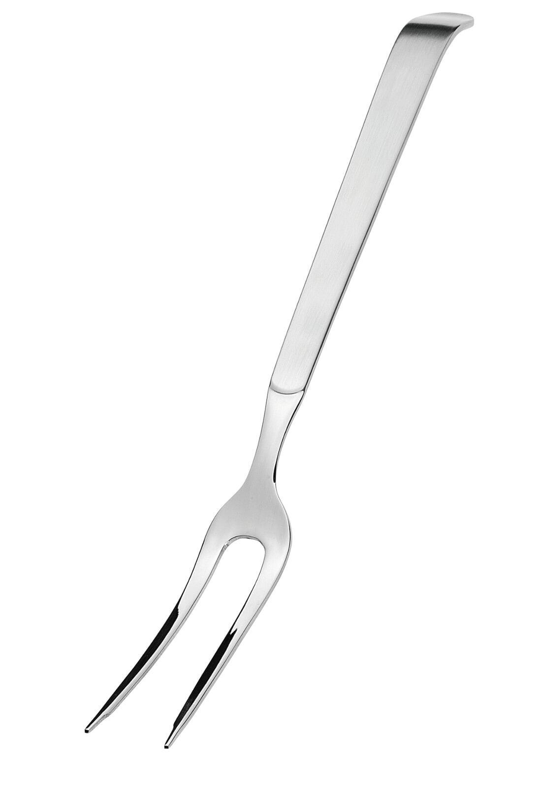 "Buffet" Meat Serving Fork, S/S Satin/Mirror, 12" 9/16