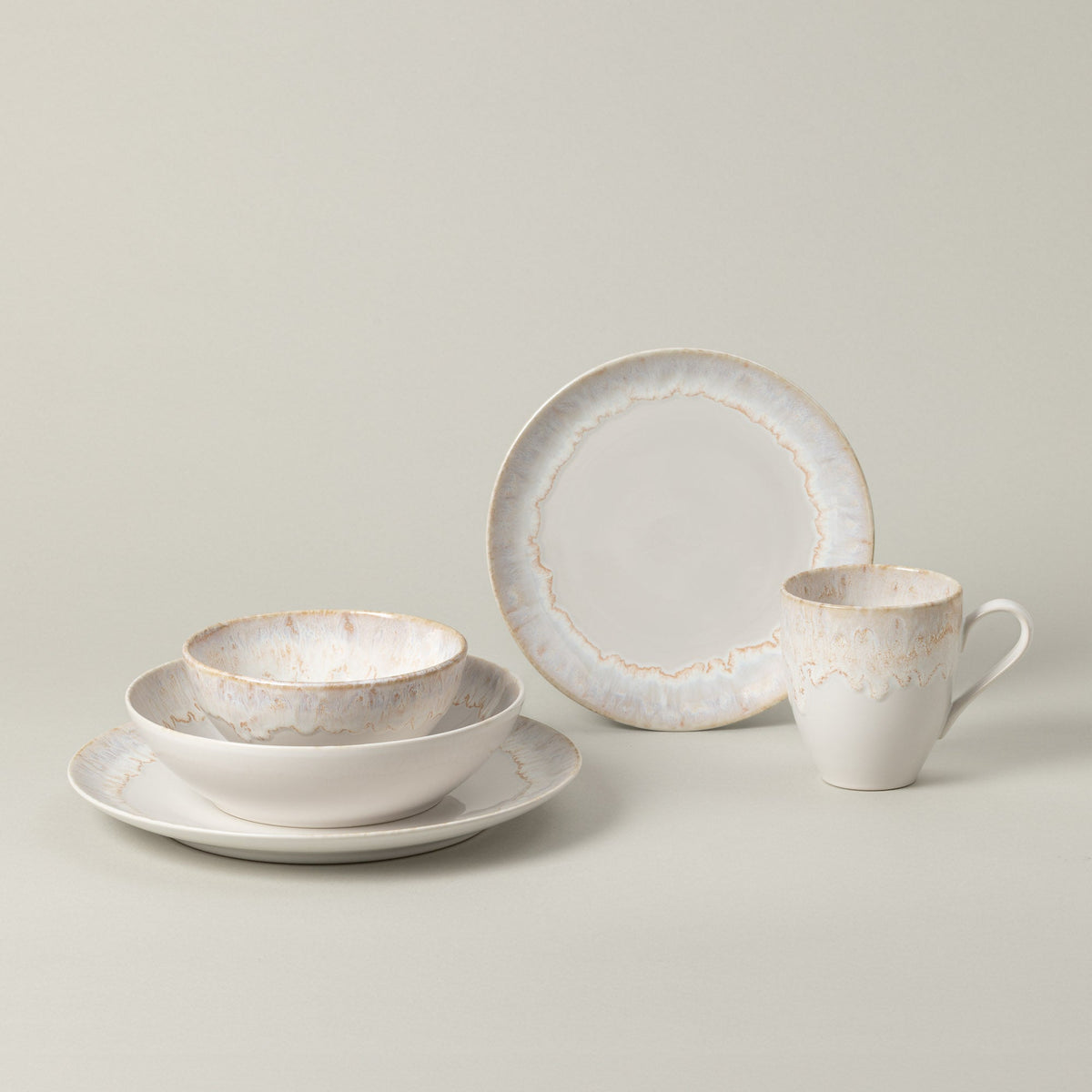 5-Piece Dinnerware Set Taormina, Casafina by COSTA NOVA