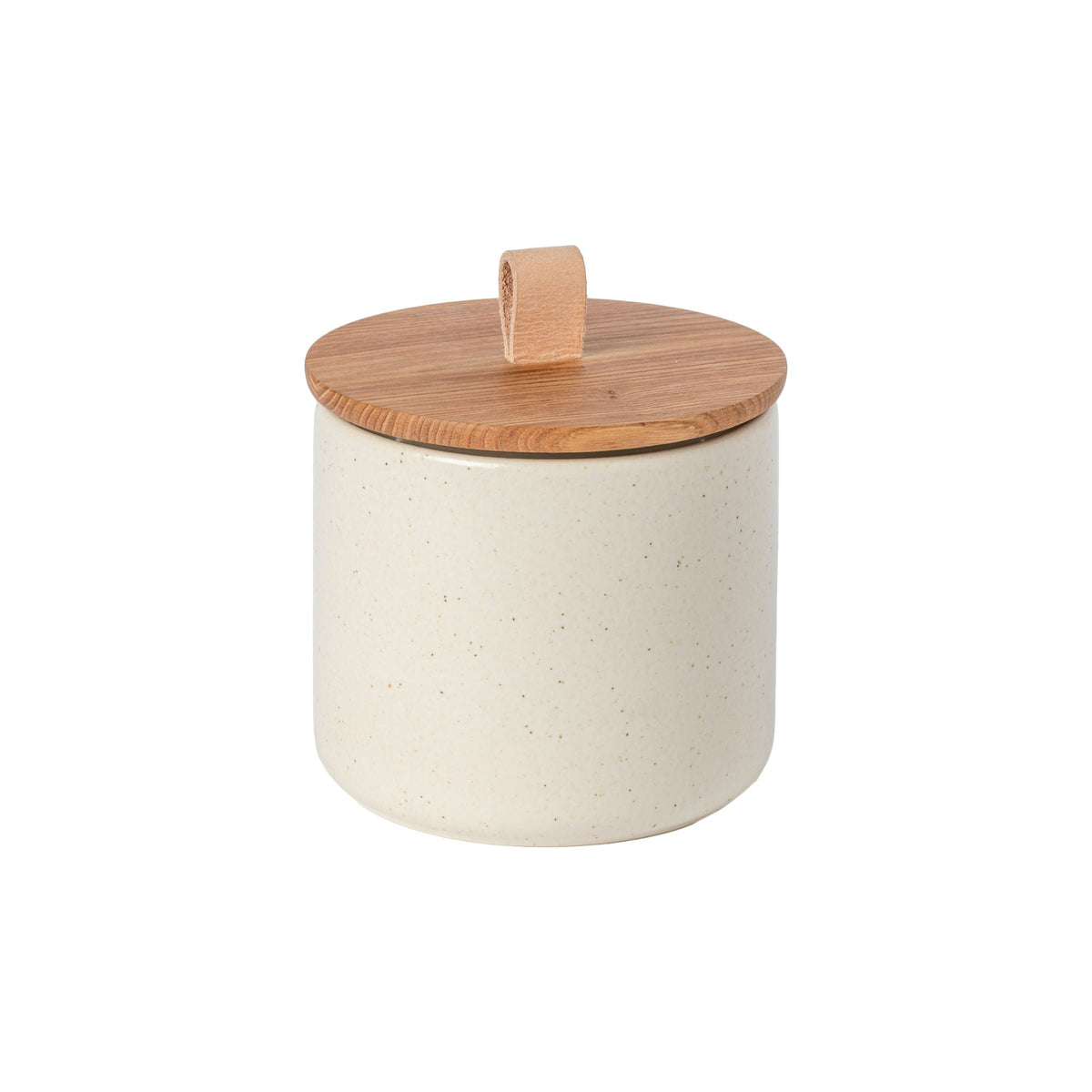 Canister with Oak Wood Lid Pacifica, Casafina by COSTA NOVA